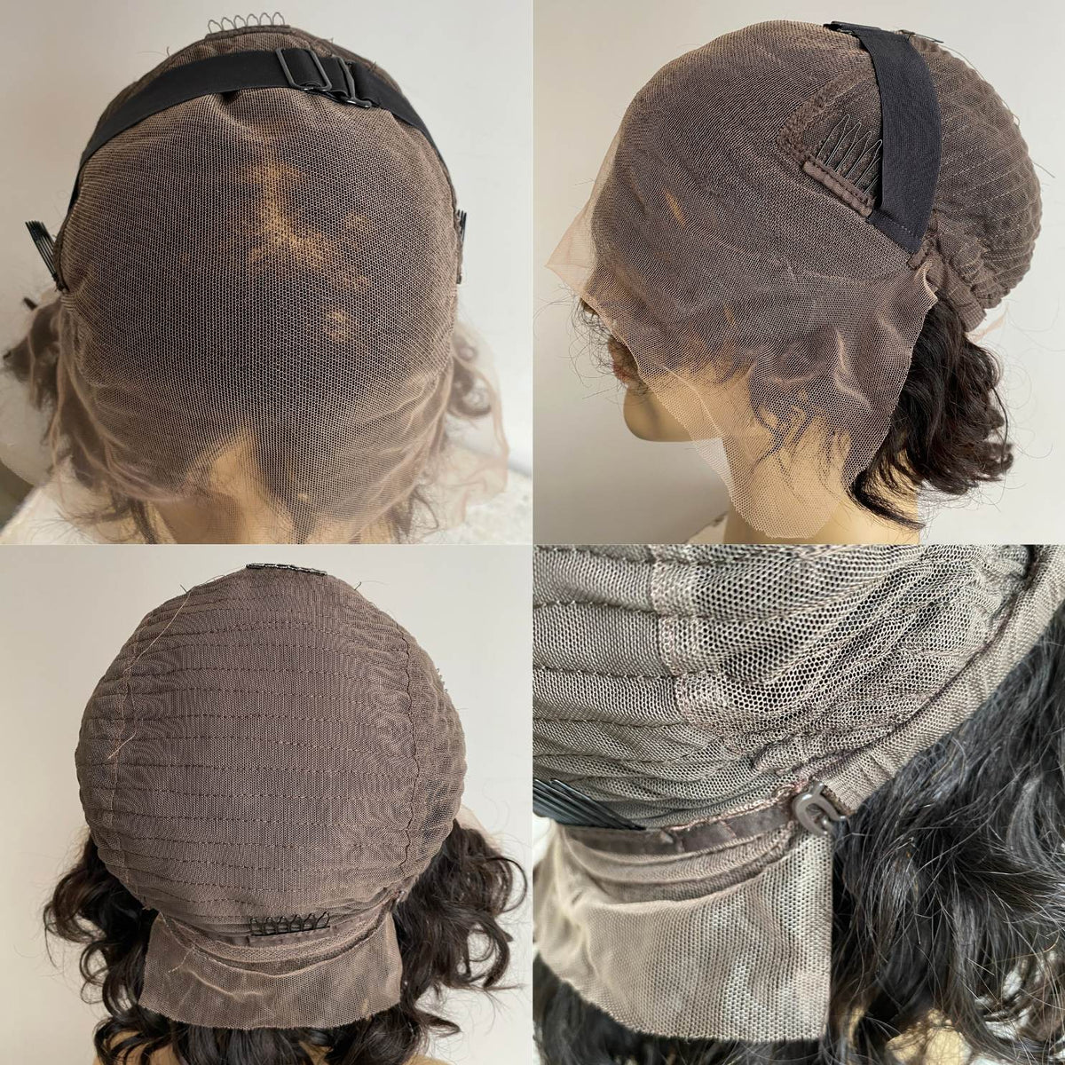 nevermindyrhead Men Human Hair Wig Brown Lace Front Long Curly Costume Cosplay Halloween 13X6 Side Part Hairline