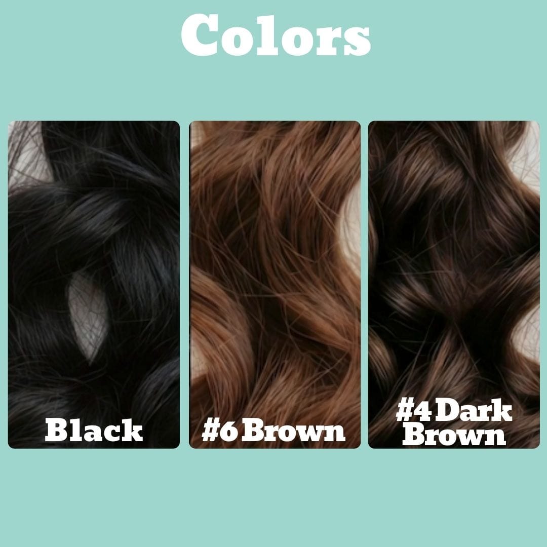 nevermindyrhead Men's Custom Human Hair Wig: Dark Brown Lace Front Curly Wavy Made-to-Order
